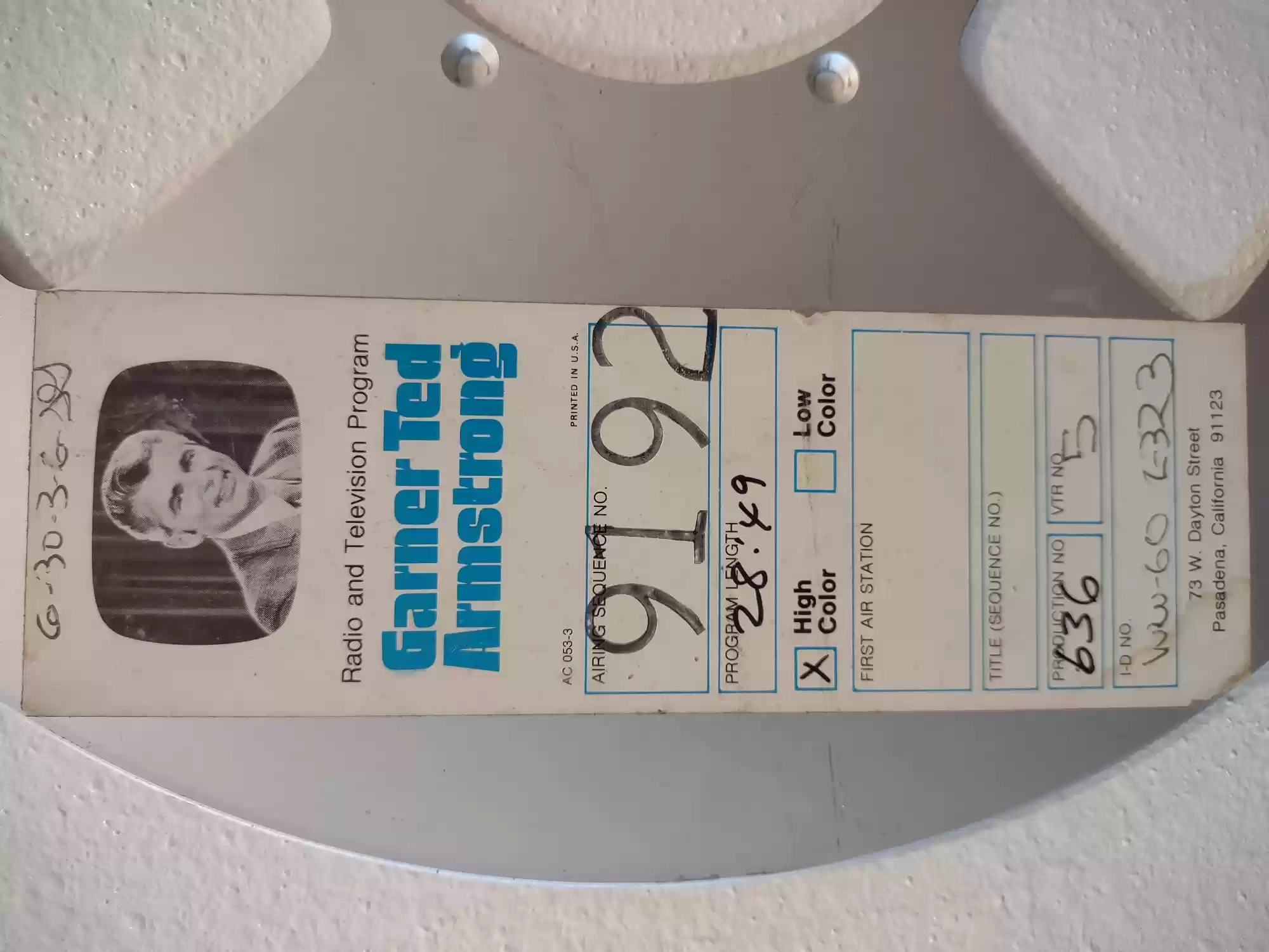 GTA Reel to Reel 9192 close up
